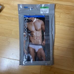 Claiborne Men’s Tightie Whities Size Large 2pk